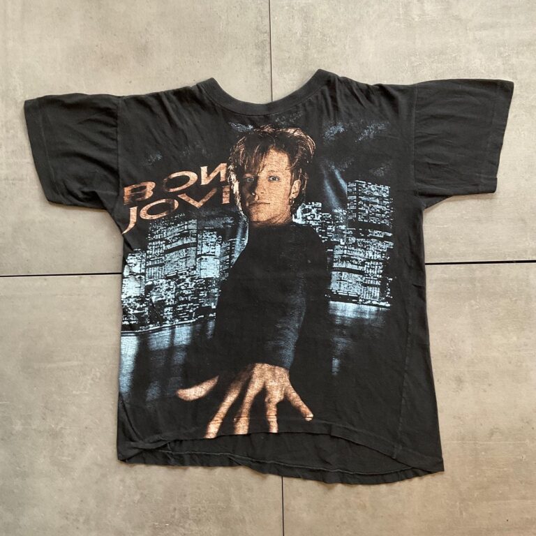 1992 Bon Jovi Keep The Faith Promotion T-Shirt