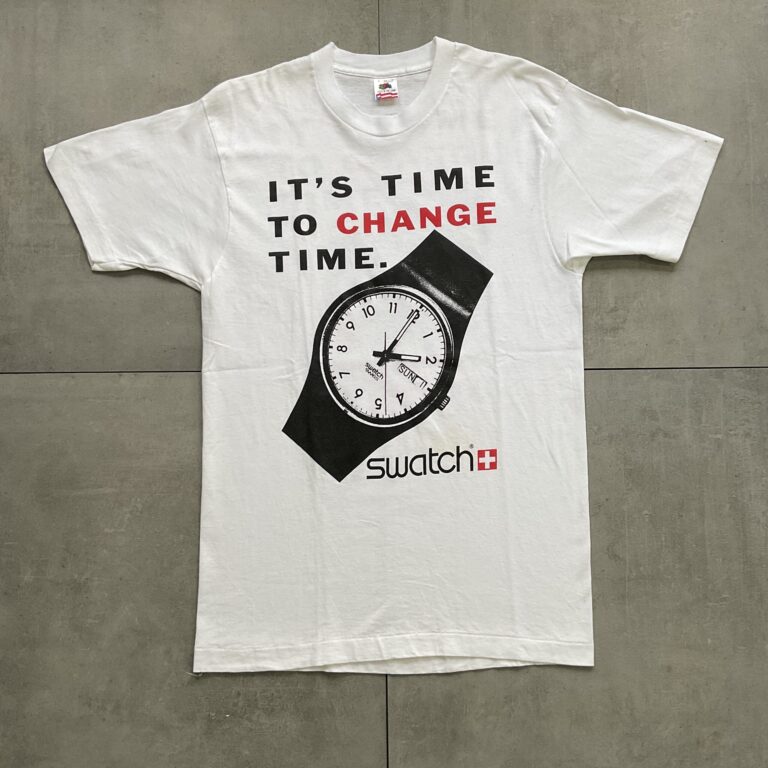 1993 Swatch It‘s Time To Change T-Shirt