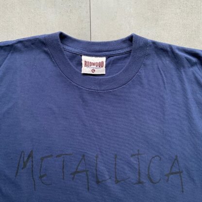 1990s Metallica Spellout T-Shirt - Image 2