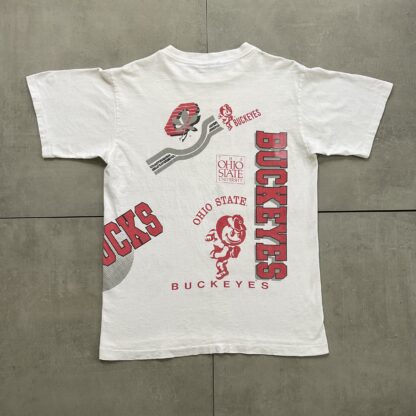 1990s OSU Ohio State Buckeyes Football T-Shirt - Image 3
