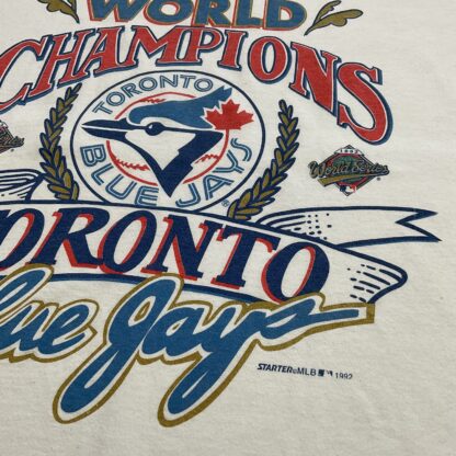 1992 Toronto Blue Jays World Champion T-Shirt - Image 2