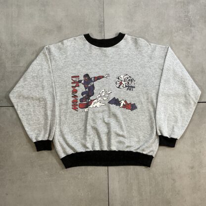 1980s Monoski Sports Sweater