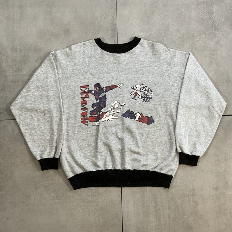 1980s Monoski Sports Sweater