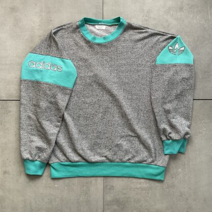1980s Adidas Two Tone Sweater - Image 3
