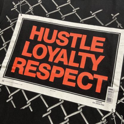 2002 WWE Hustle Loyal Respect John Cena T-Shirt - Image 2