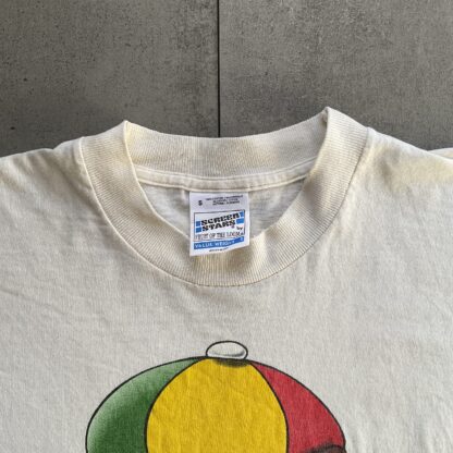 1997 Looney Tunes Rasta Taz T-Shirt - Image 3