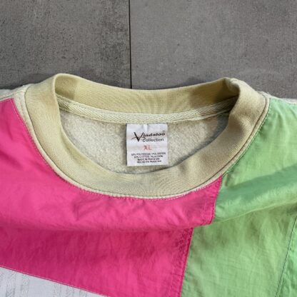 1990s Adidas Colorblock Bootleg Sweater - Image 2