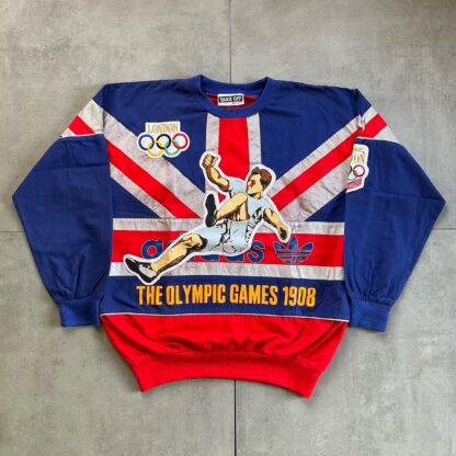 1980s Adidas Olympic Games London Sweater