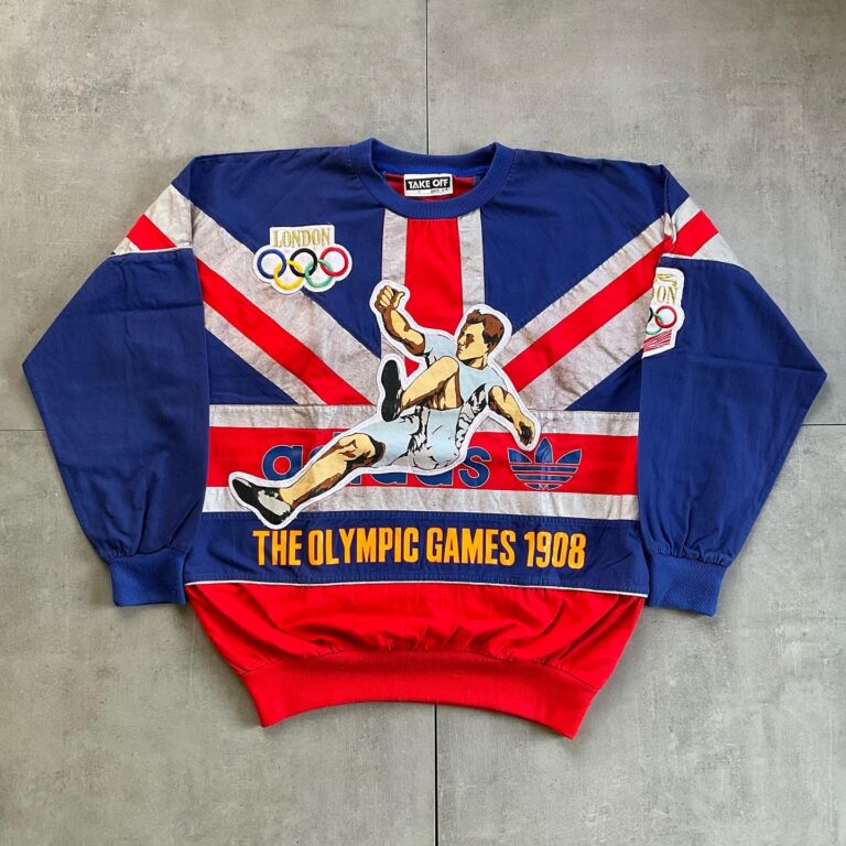 1980s Adidas Olympic Games London Sweater