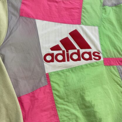1990s Adidas Colorblock Bootleg Sweater - Image 5