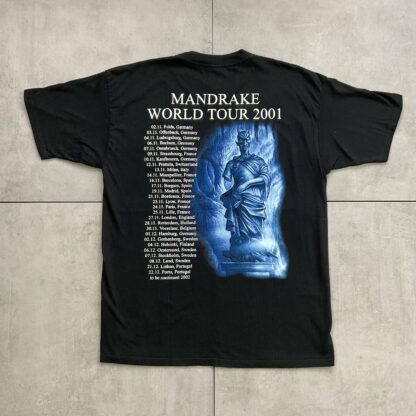 2001 Edguy Mandrake World Tour T-Shirt - Image 4