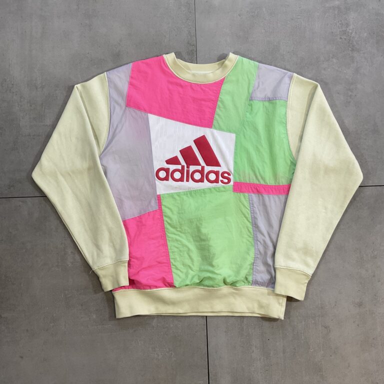1990s Adidas Colorblock Bootleg Sweater