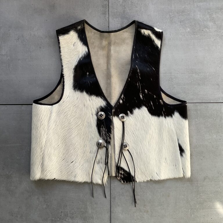 1970s Cow Suede Leather Vest