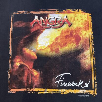 1998 Angra Fireworks World Tour T-Shirt - Image 2