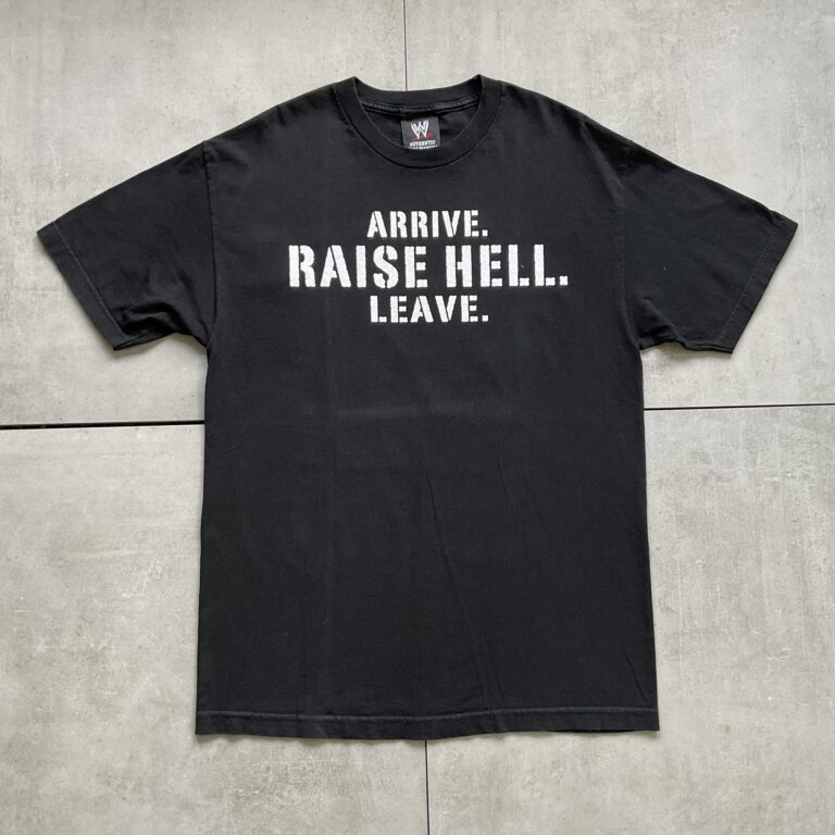 2007 WWE Arrive Raise Hell Leave Stone Cold T-Shirt