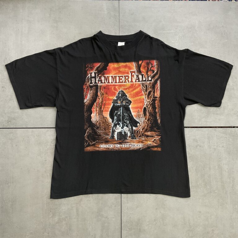 1997 Hammerfall Glory To The Brave T-Shirt