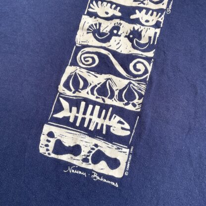 1993 Nassau Bahamas Tribal T-Shirt - Image 2