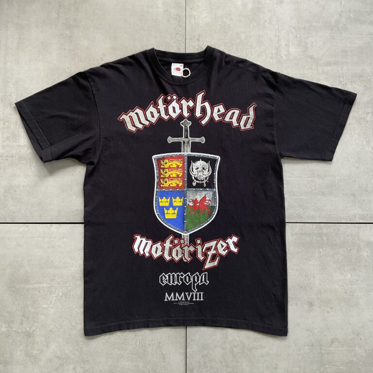 2008 Motörhead Motörizer Europa Tour T-Shirt