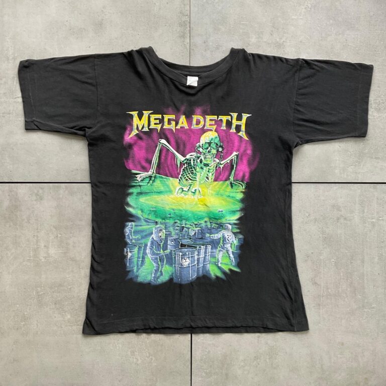 1990s Megadeth Rust In Peace Dave Mustaine T-Shirt