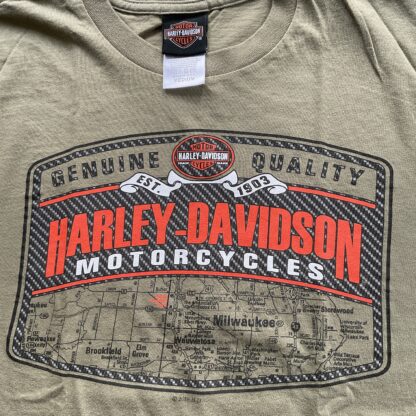 2019 Harley Davidson Genuine Quality Aargau T-Shirt - Image 2