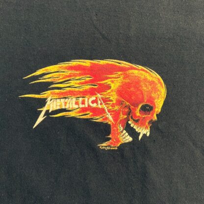 1990s Metallica Lifecycle Pushead T-Shirt - Image 3
