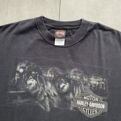 2007 Harley Davidson Wolf Pack Austria T-Shirt - Image 2
