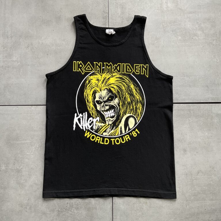 2000s Iron Maiden 1981 Killers Tank Top Shirt