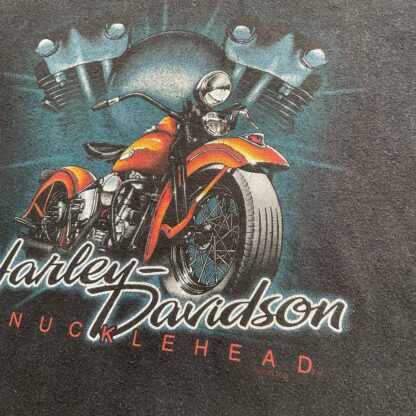 2000s Harley Davidson Kids Knucklehead T-Shirt - Image 2