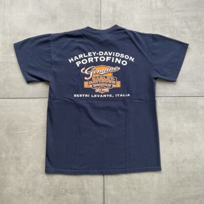 2000s Harley Davidson Garage Italia T-Shirt - Image 3