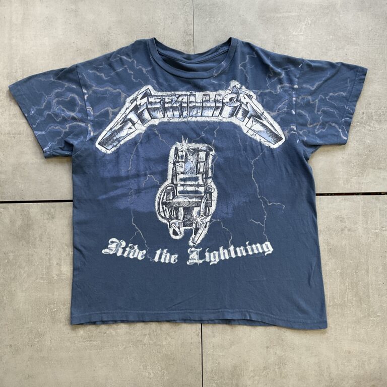 2000s Metallica Ride The Lightning T-Shirt