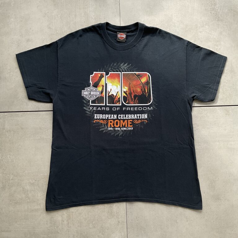 2013 Harley Davidson 100 Year Of Freedom Rome T-Shirt