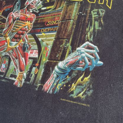 2008 Iron Maiden Somewhere Back In Time T-Shirt - Image 2