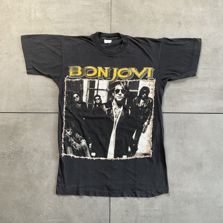 1992 Bon Jovi Keep The Faith Promo T-Shirt