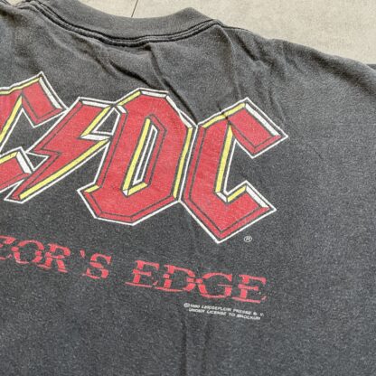1990 AC/DC The Razors Edge Promo T-Shirt - Image 5
