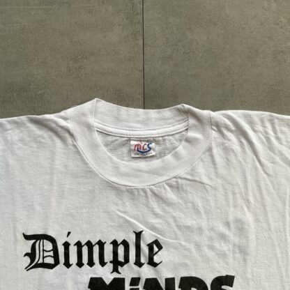 1988 Dimple Minds Blau Aufm Bau T-Shirt - Image 3