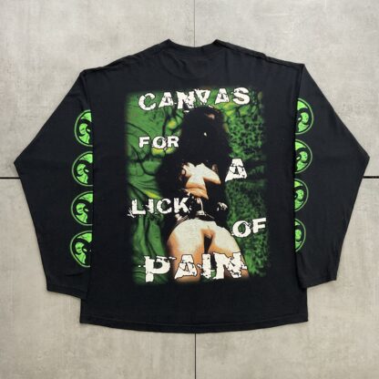 1999 Cradle Of Filth Canvas For A Lick Of Pain Longsleeve - Image 5