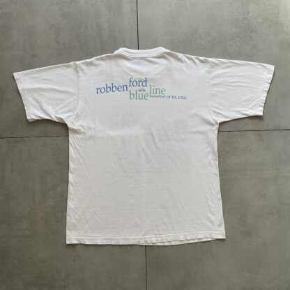 1995 Robben Ford And The Blue Line Handful Of Blues T-Shirt - Image 5