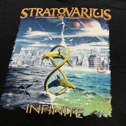 2000 Stratovarius Infinite World Tour T-Shirt - Image 2