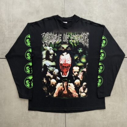 1999 Cradle Of Filth Canvas For A Lick Of Pain Longsleeve