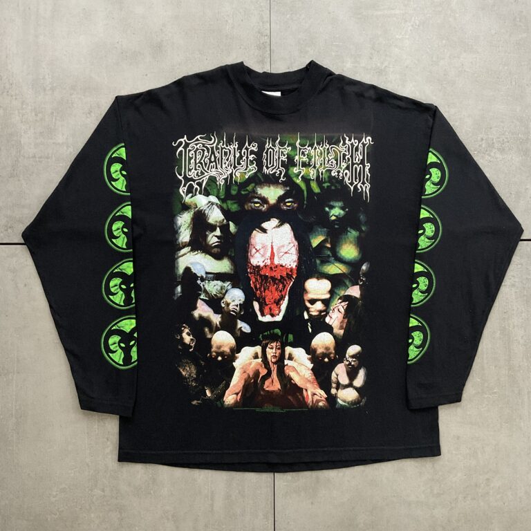 1999 Cradle Of Filth Canvas For A Lick Of Pain Longsleeve