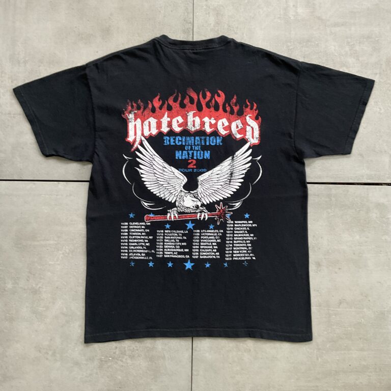 2009 Hatebreed Decimation Of The Nation 2 T-Shirt