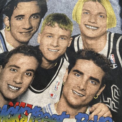 1990s Backstreet Boys All Over Print T-Shirt - Image 2