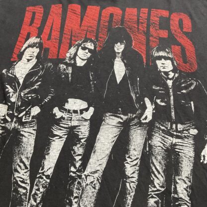 1990s Ramones Look Out Below T-Shirt - Image 3