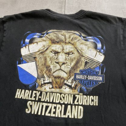 2011 Harley Davidson Zurich Switzerland T-Shirt - Image 4