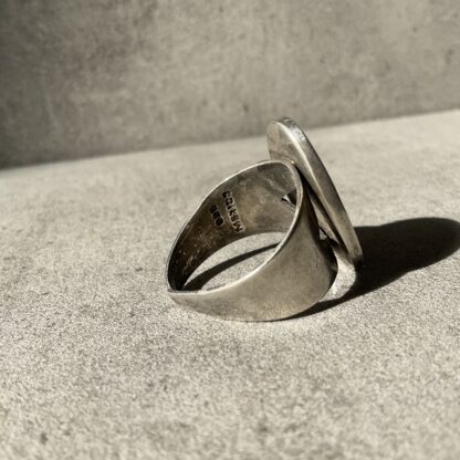 Vintage Bear Paw Silver Ring - Image 4