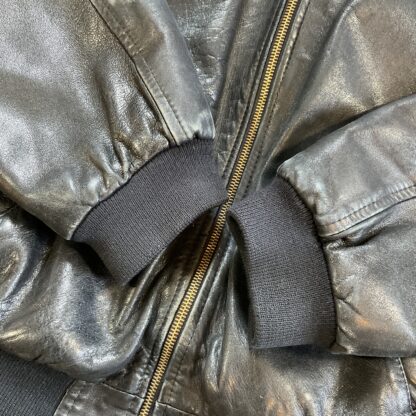 1990s Chevignon Leather Jacket - Image 3