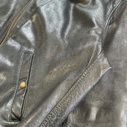 1990s Chevignon Leather Jacket - Image 4