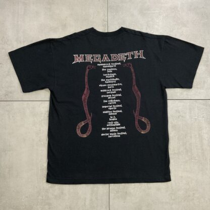 1997 Megadeth Nummirock Festival T-Shirt - Image 3