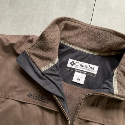 2000s Columbia Brown Boxy Jacket - Image 2