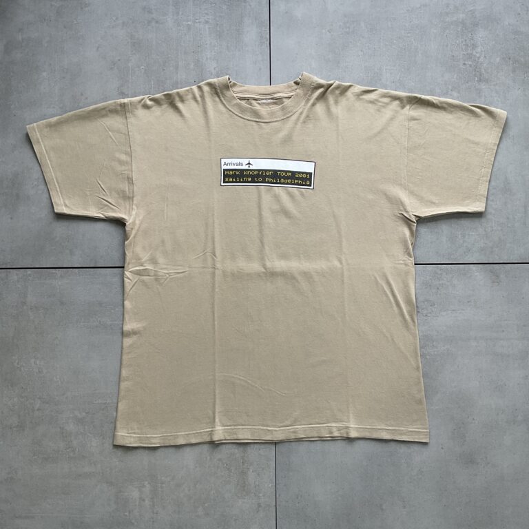 2001 Mark Knopfler Sailing To Philadelphia T-Shirt